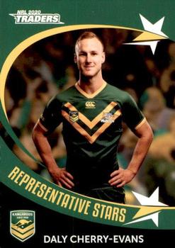 2020 NRL Traders - Representative Stars #RS1 Daly Cherry-Evans Front